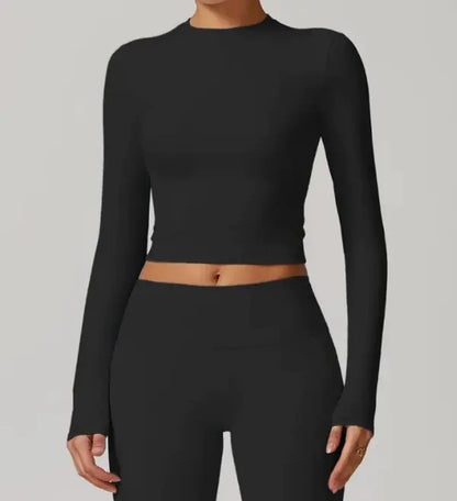Sleek Long Sleeve Yoga Top