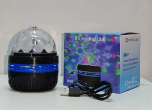 Galactic Star LED Projector with Rotating Sphere