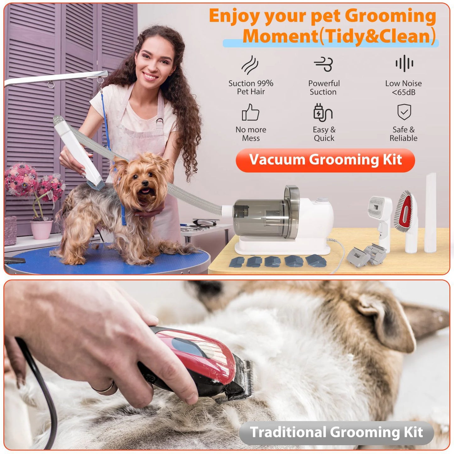 PetClean Multi-Task Grooming System