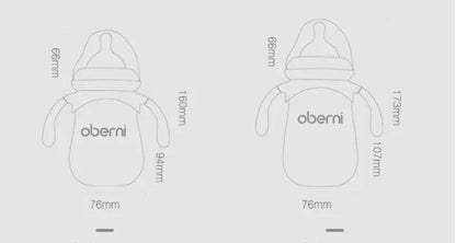 SafeGrip Wide-Mouth Baby Bottle: Anti-Colic &amp; Drop Resistant