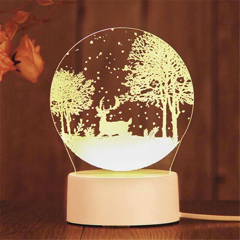 3D Acrylic Love Illuminator