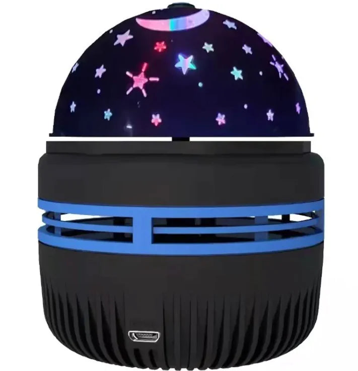 Galactic Star LED Projector with Rotating Sphere