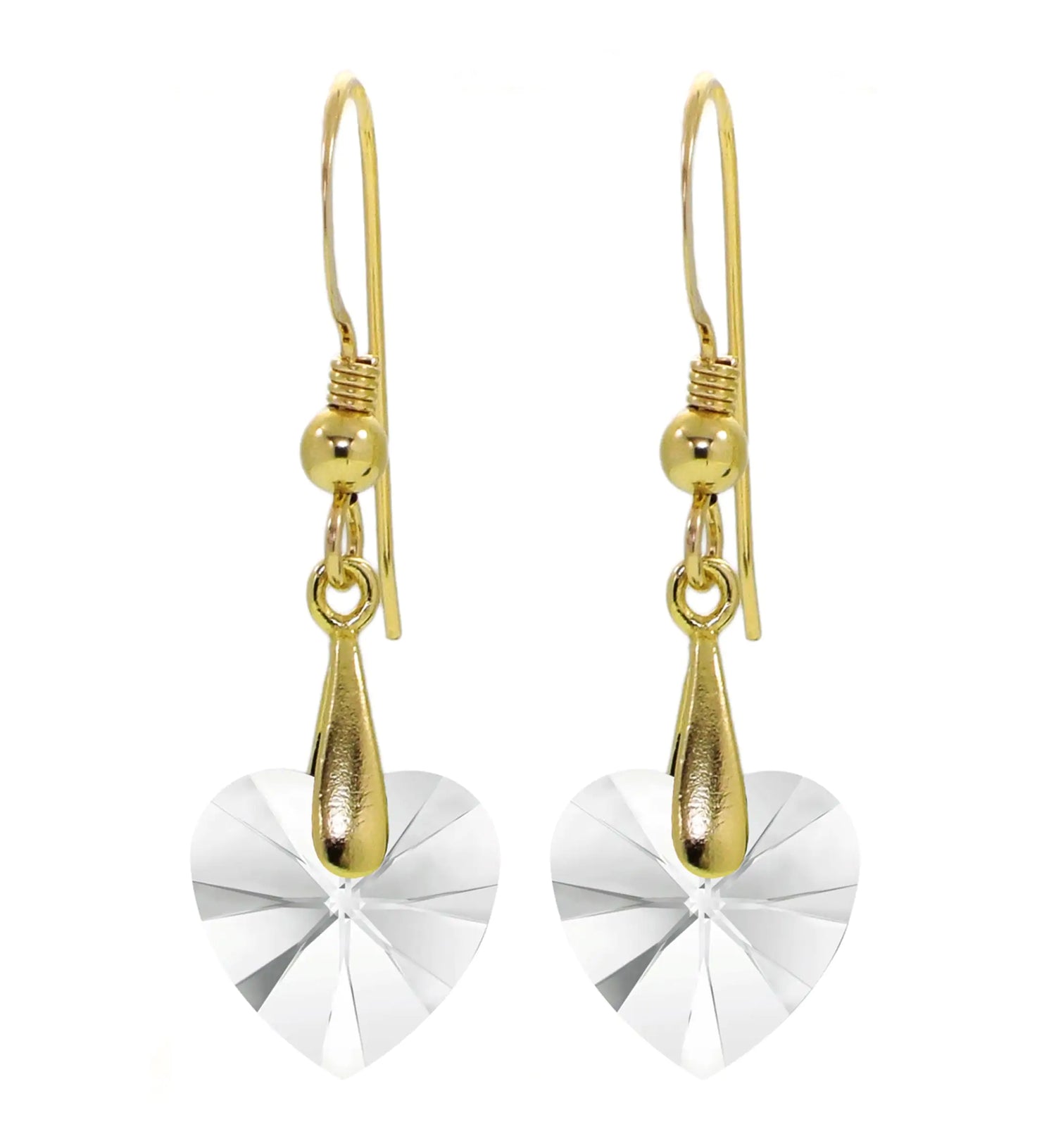 24k Gold Love More Heart Jewelry Set