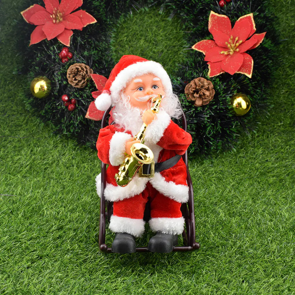 Santa Climber Figurine