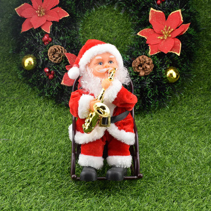 Santa Climber Figurine