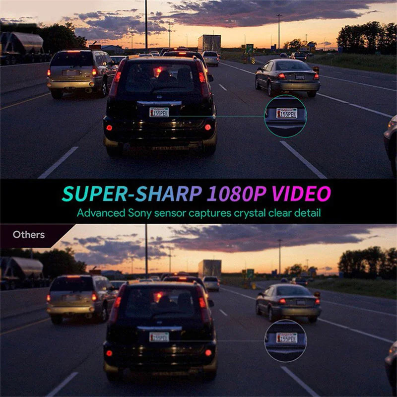 170° HD WiFi Dash Cam Car DVR Recorder with G-Sensor