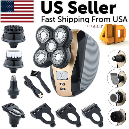 5-in-1 Versatile Electric Shaver Kit