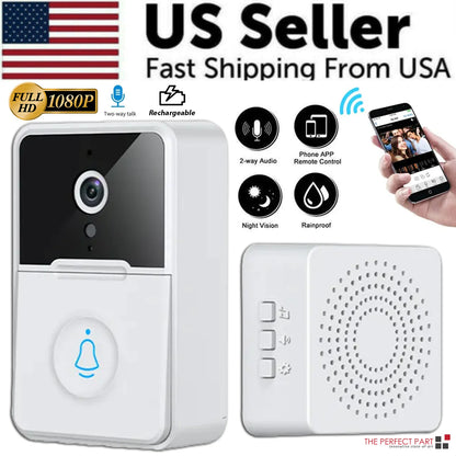 Smart WiFi Video Doorbell with Intercom