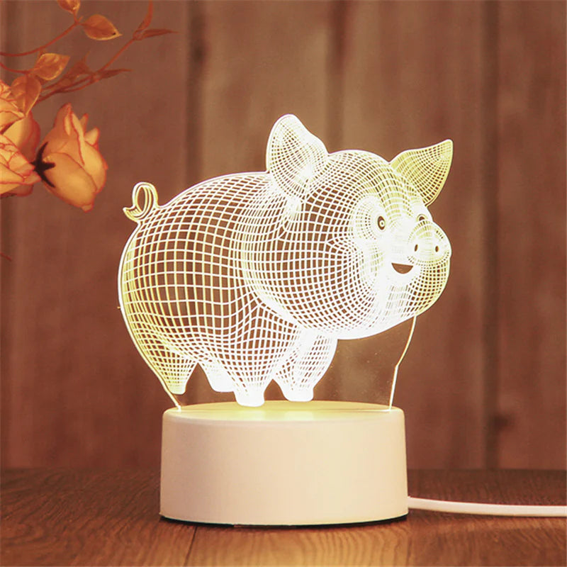 3D Acrylic Love Illuminator