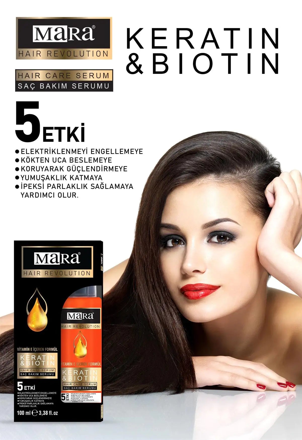 Mara Keratin & Biotin Renewal Serum 100ml