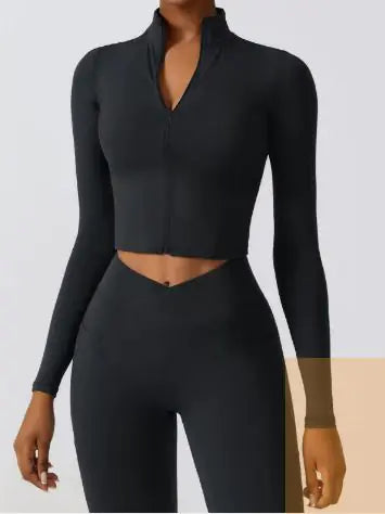 Sleek Zip Yoga Jacket