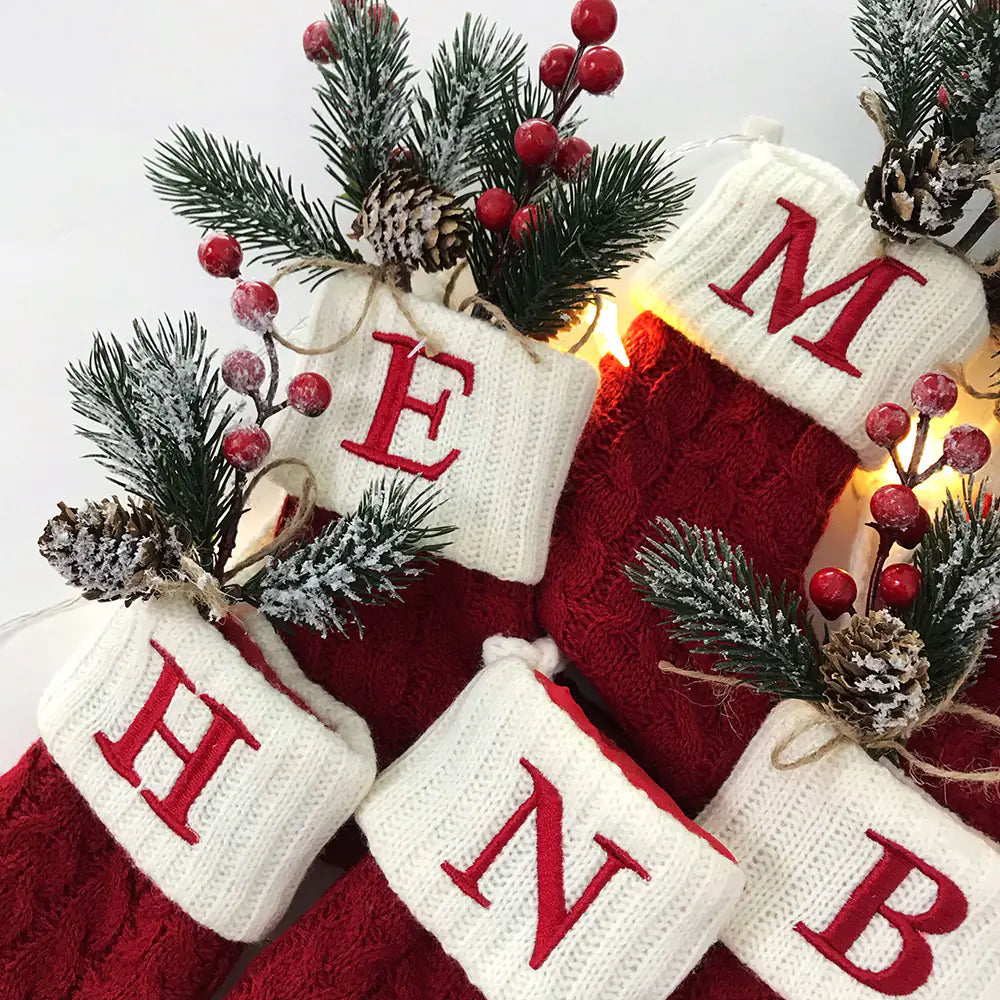 Holiday Charm Knit Socks