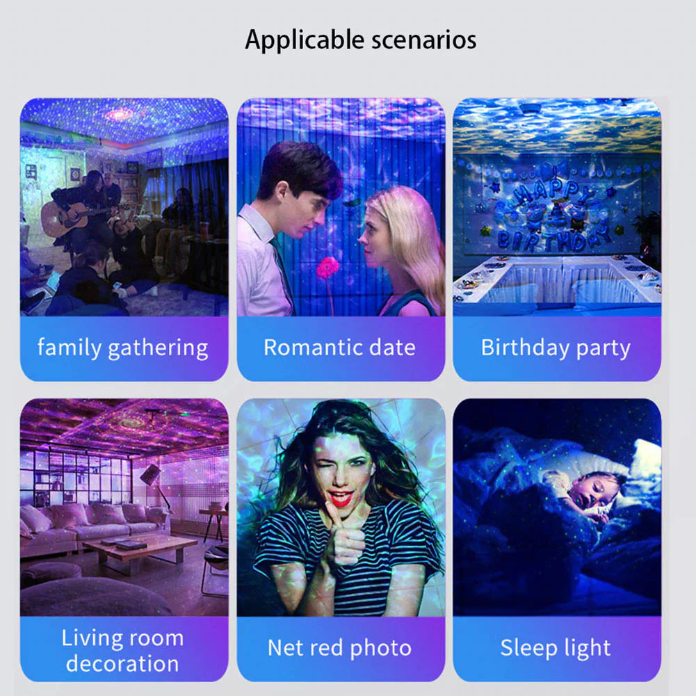 Cosmic Explorer Starry Night Projector