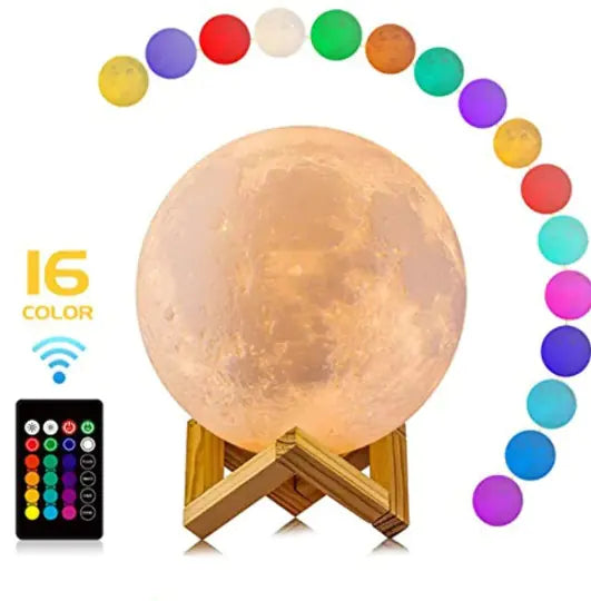Lunar Glow 3D Table Lamp