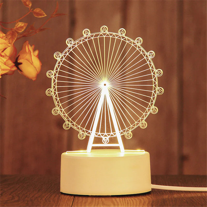 3D Acrylic Love Illuminator