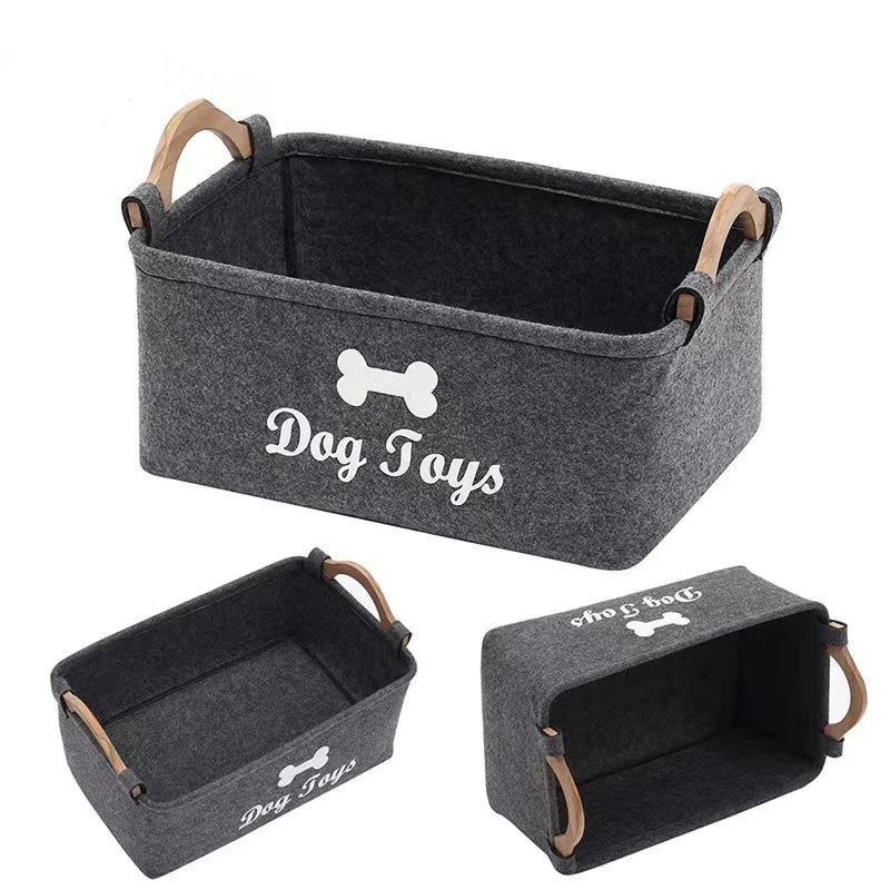 Felt Pet Organizer Basket