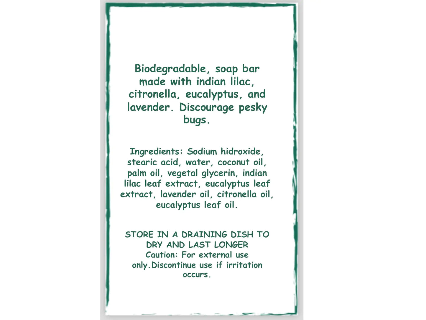 EcoPet Naturals Oat Bath Bar 5.8 oz