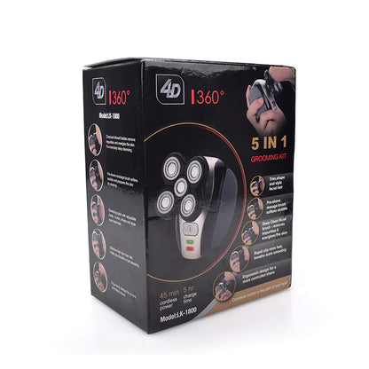 5-in-1 Versatile Electric Shaver Kit