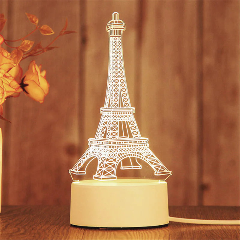 3D Acrylic Love Illuminator