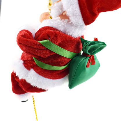 Santa Climber Figurine