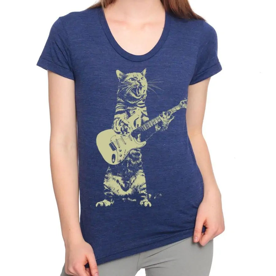 Guitar Kitty Tee