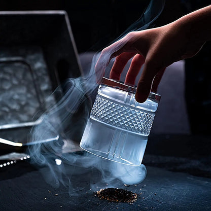 Elite Whiskey Essentials - Stones &amp; Crystal Glass