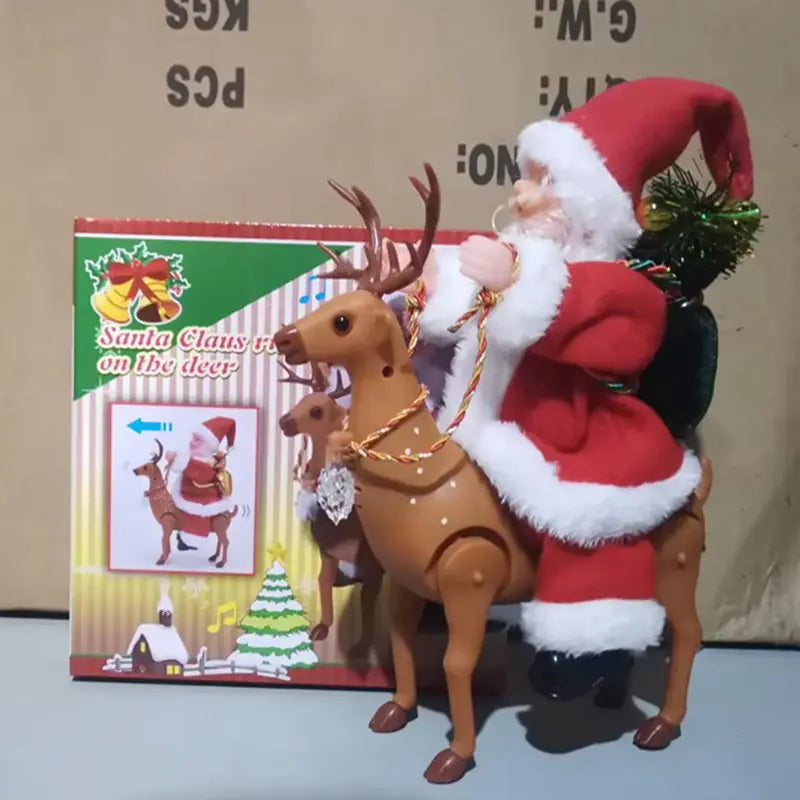 Santa Climber Figurine