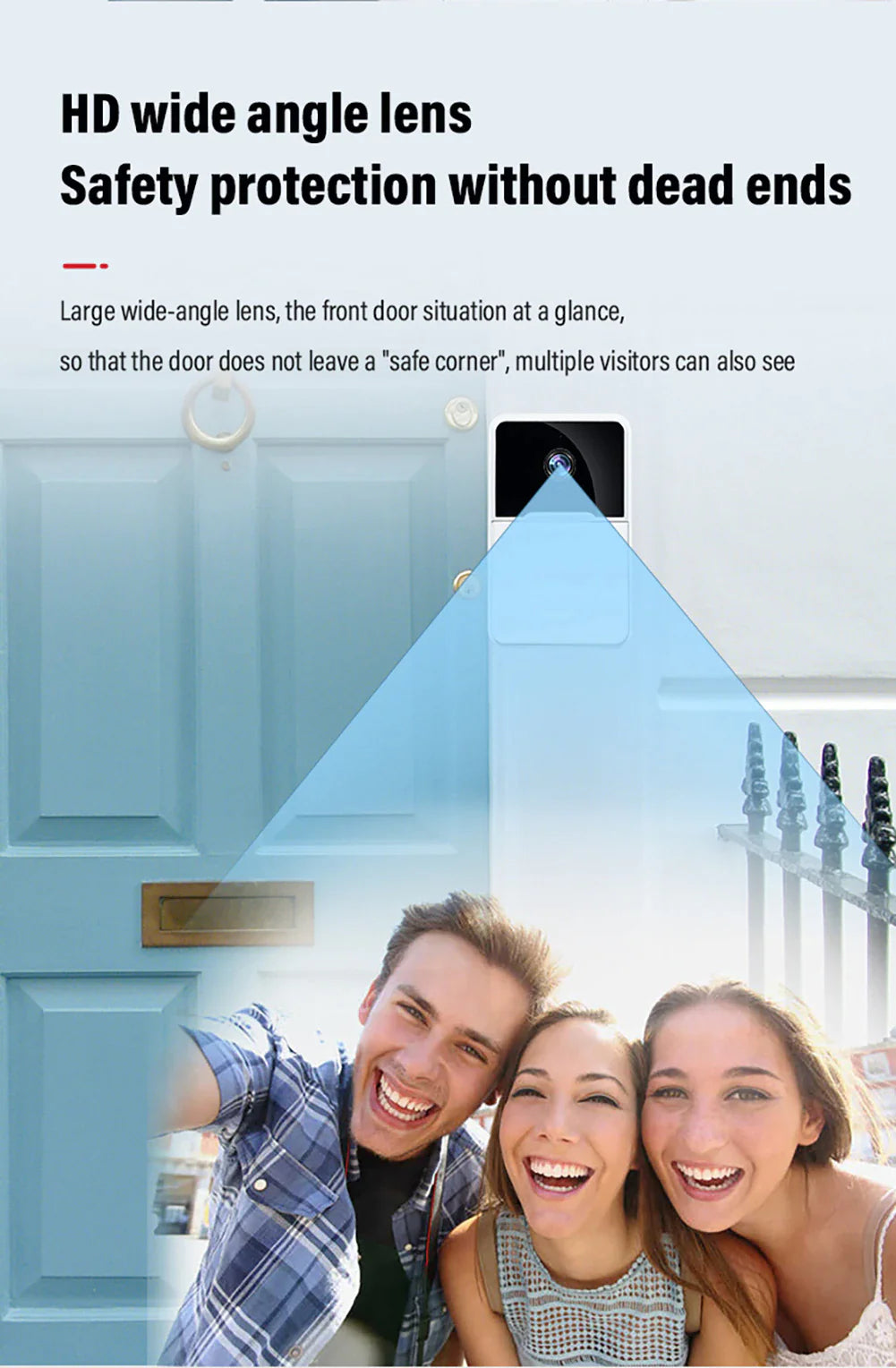 Smart WiFi Doorbell with Video Intercom