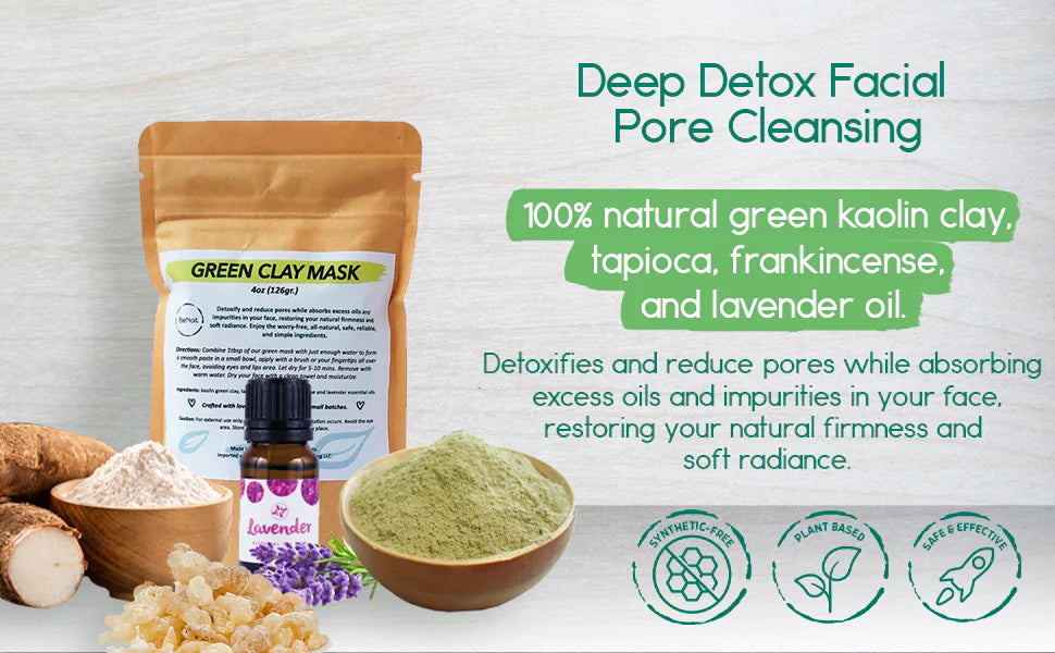 Pure Green Clay Facial Mask