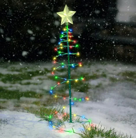 Festive Garden Tree Lights