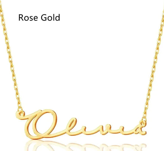 Stainless Steel Name Necklace