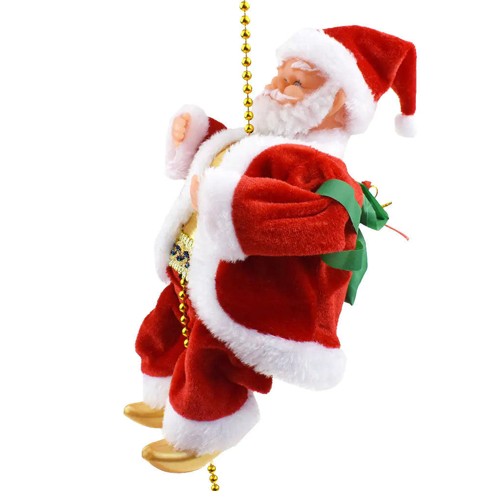 Santa Climber Figurine