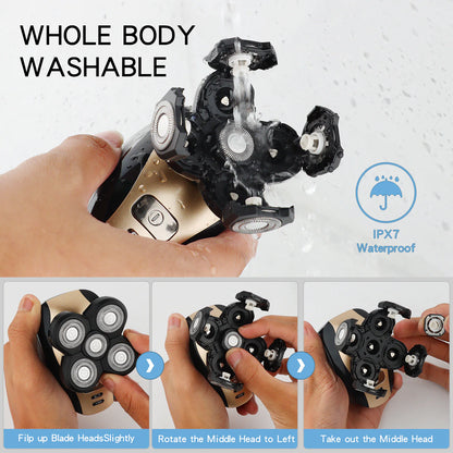 5-in-1 Versatile Electric Shaver Kit