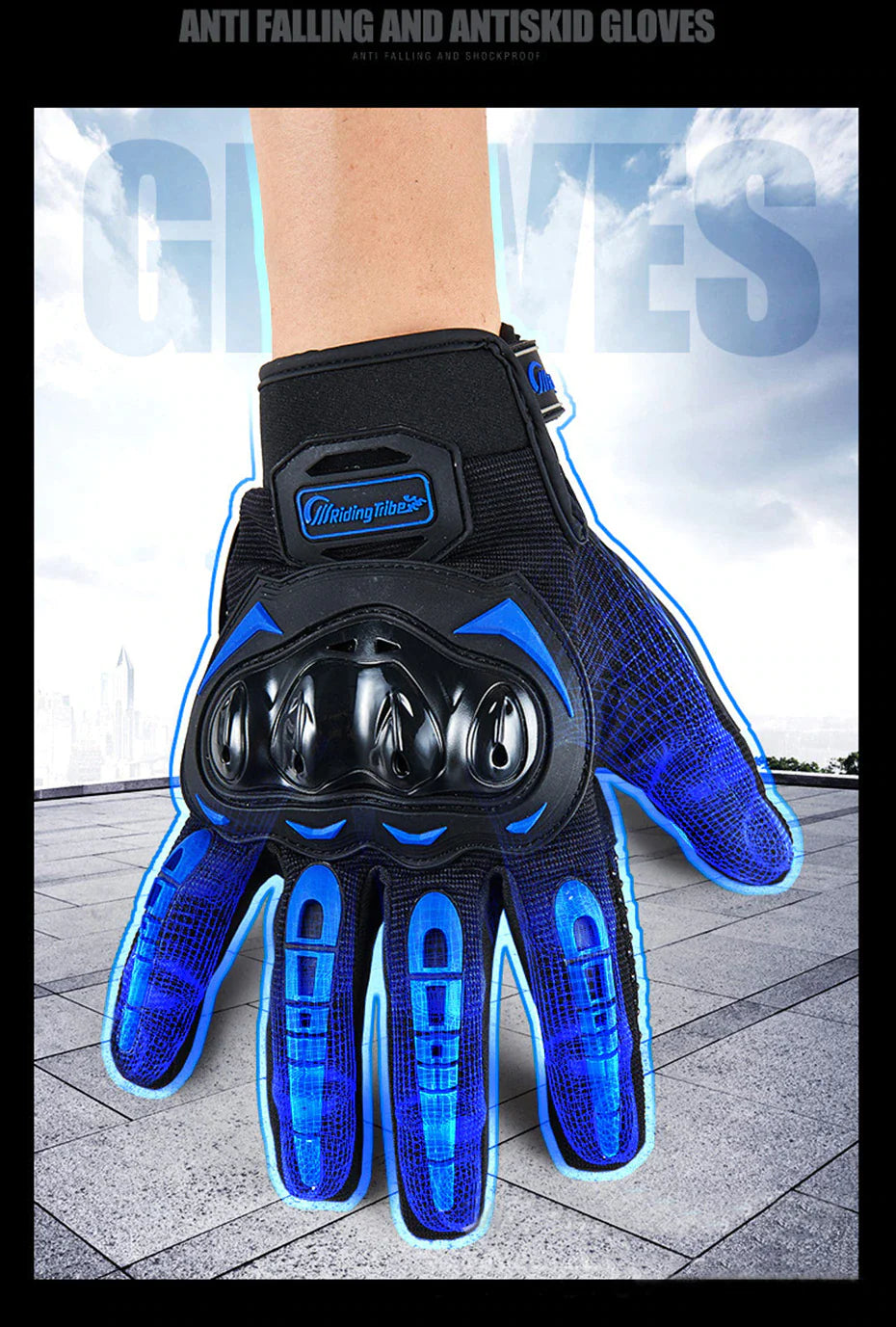 Full Finger Motocross Riding Gloves