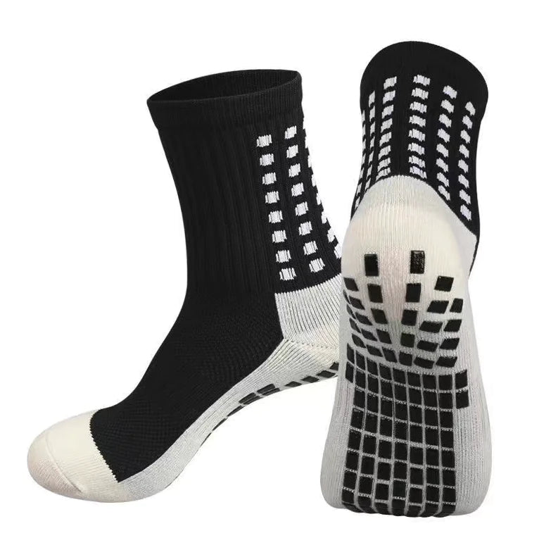 3-Pack Premium Sports Grip Socks for Soccer, Basketball &amp; Football