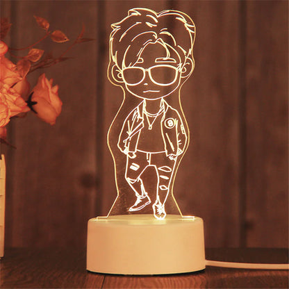 3D Acrylic Love Illuminator
