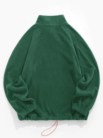 Cozy Fleece Turtleneck Hoodie