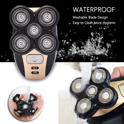 5-in-1 Versatile Electric Shaver Kit