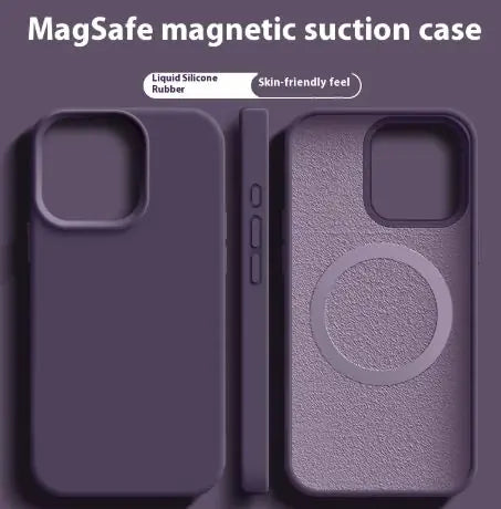 Silicone MagSafe Grip Case for iPhone