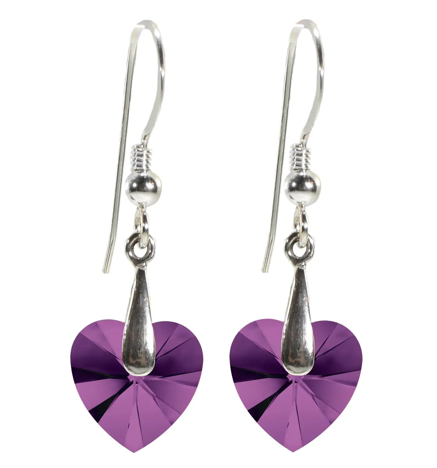Heartfelt Silver 925 Love Pendant &amp; Earrings Set