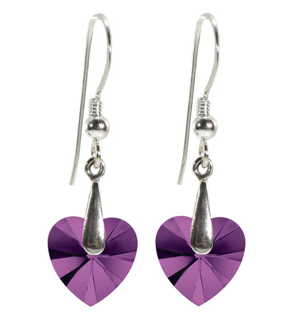 Heartfelt Silver 925 Love Pendant &amp; Earrings Set