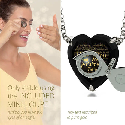 Heartfelt Silver 925 Love Pendant &amp; Earrings Set
