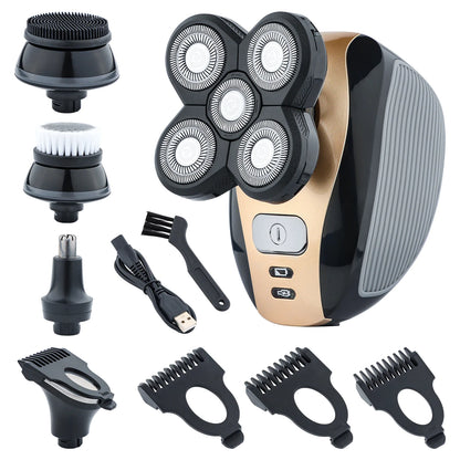 5-in-1 Versatile Electric Shaver Kit