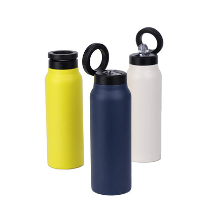 SnapLid Steel Bottle