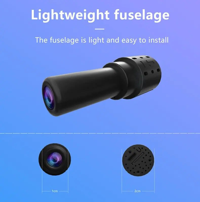 4K Mini Spy Camera WiFi Hidden HD DIY Nanny Cam