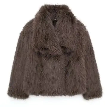 Chic Faux Fur Winter Jacket