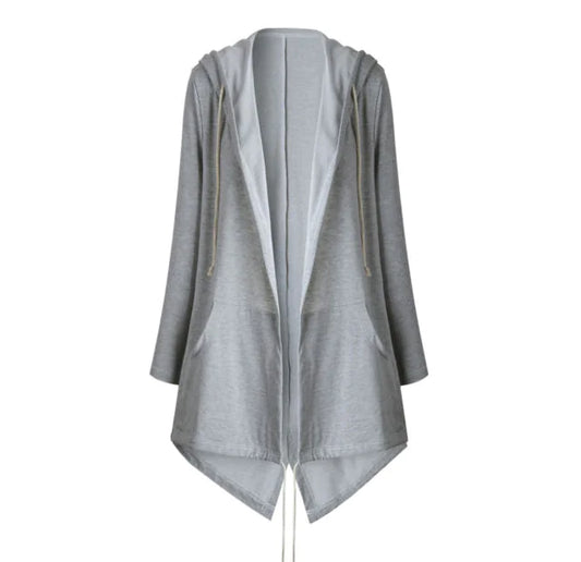 Chic Hooded Women's Sweatshirt