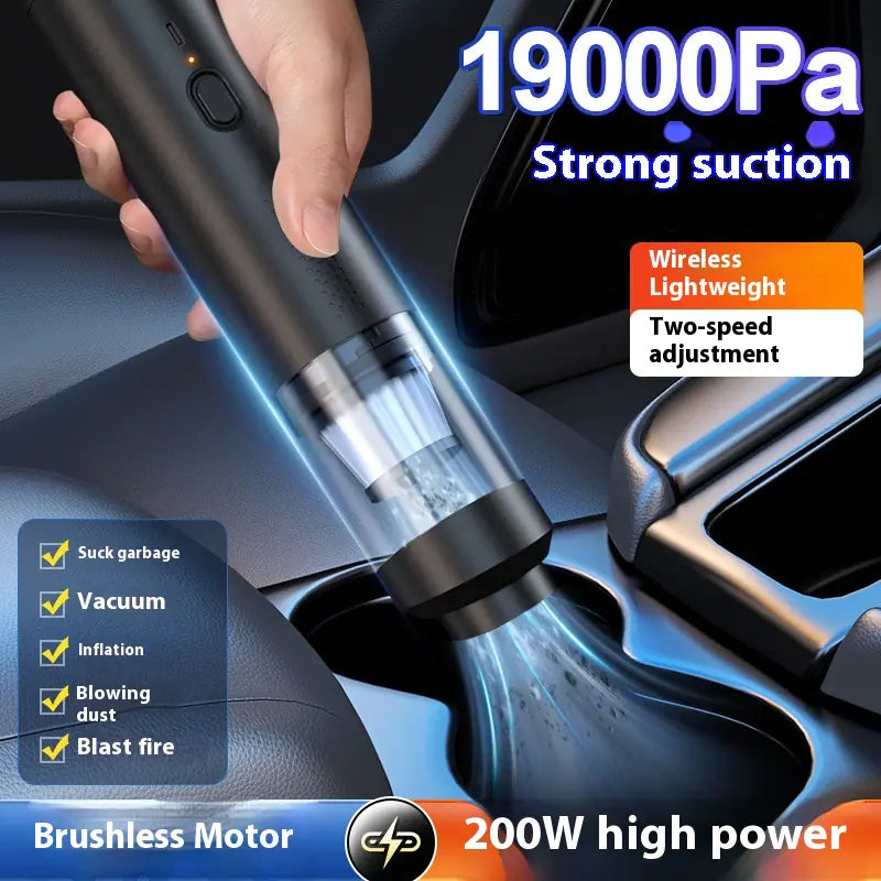 Wireless Handheld Car Vacuum & Dust Collector