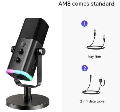 Sleek Multi-Use Noise Cancelling Mic