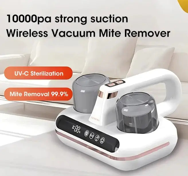 BedVac Cordless Mite Remover